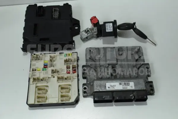 Блок керування двигуном (повний комплект запалювання) Nissan NV400 2.3 dci 2010 237108788R it-14229 Дизель euromotors.com.ua