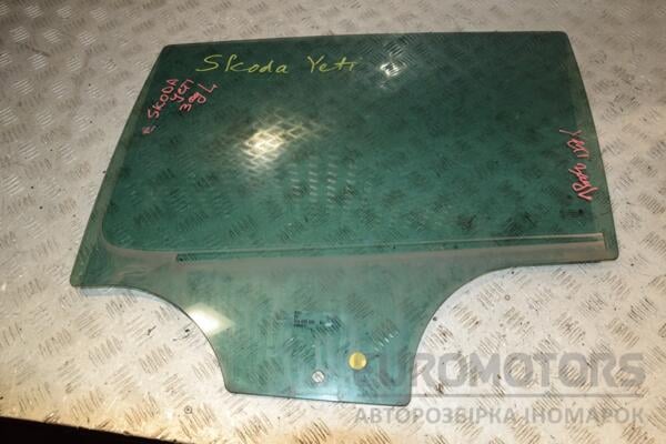 Скло дверей заднє ліве Skoda Yeti 2009 5L0845205B 410131 euromotors.com.ua