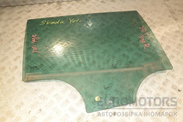 Скло дверей заднє праве Skoda Yeti 2009 5L0845206B 410142 euromotors.com.ua