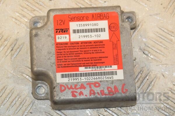 Блок управления Airbag Fiat Ducato 2006-2014 1358991080 410443 euromotors.com.ua
