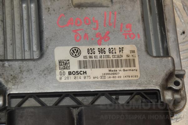 Блок керування двигуном VW Caddy 1.9dCi (III) 2004-2015 03G906021PF 410507 - 2