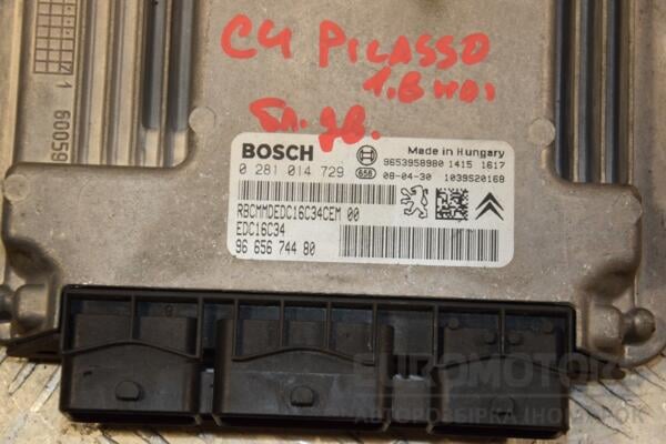Блок управления двигателем Citroen C4 Picasso 1.6hdi 2007-2014 9665674480 410524 - 2