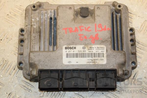 Блок управления двигателем Renault Trafic 1.9dCi 2001-2014 0281011529 410526 euromotors.com.ua