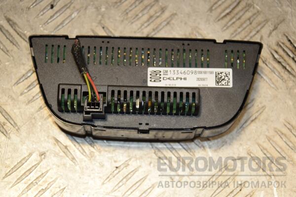 Блок управления печкой климат (дефект) Opel Astra (J) 2009-2015 13346098 411158 - 2
