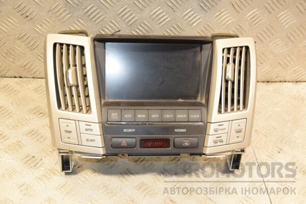 Дисплей інформаційний з блоком управління кліматом Lexus RX 2003-2009 8611048120 411207 euromotors.com.ua