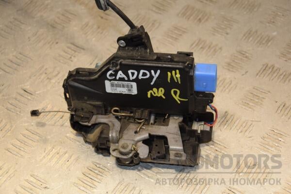 Замок двери передний правый электр 9 пинов VW Caddy (III) 2004-2015 3D1837016AC 411291 euromotors.com.ua