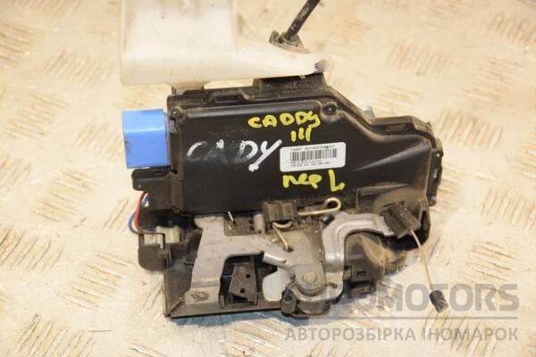 Замок дверей передній лівий електр 9 пінів VW Caddy (III) 2004-2015 3D1837015AC 411293 euromotors.com.ua