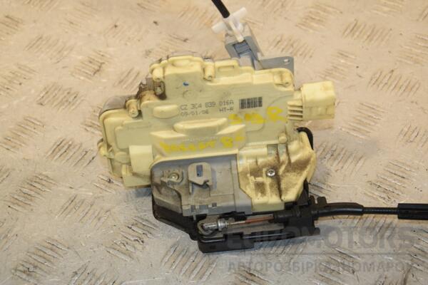 Замок двері задній правий електро 7 пинов VW Passat (B6) 2005-2010 3C4839016A 411366 euromotors.com.ua
