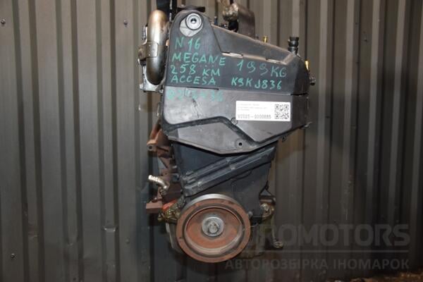 Двигатель Renault Megane 1.5dCi (III) 2009-2016 K9K 836 411529 euromotors.com.ua