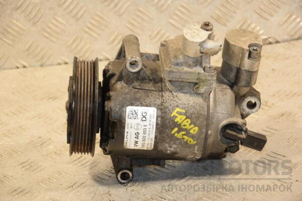 Компрессор кондиционера Skoda Fabia 1.6tdi 2007-2014 5N0820803E 411623 - 2