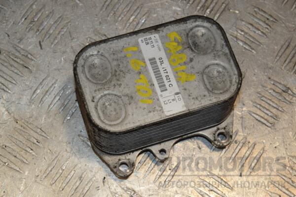 Теплообменник (Радиатор масляный) Skoda Fabia 1.6tdi 2007-2014 03L117021C 411635 euromotors.com.ua