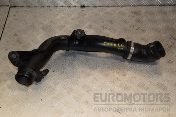 Патрубок інтеркулера Skoda Fabia 1.6tdi 2007-2014 6R0145770A 411640 euromotors.com.ua