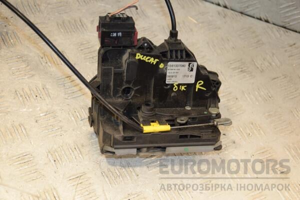 Замок двери боковой правой сдвижной электр 6 пинов Fiat Ducato 2006-2014 1361337080 411928 euromotors.com.ua