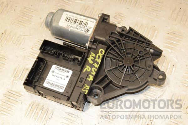 Моторчик стеклоподъемника передний правый Skoda Octavia (A5) 2004-2013 1T0959702S 411950 euromotors.com.ua