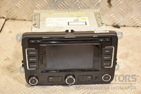 Магнітола штатна 09- Skoda Octavia (A5) 2004-2013 3T0035191 411990 euromotors.com.ua