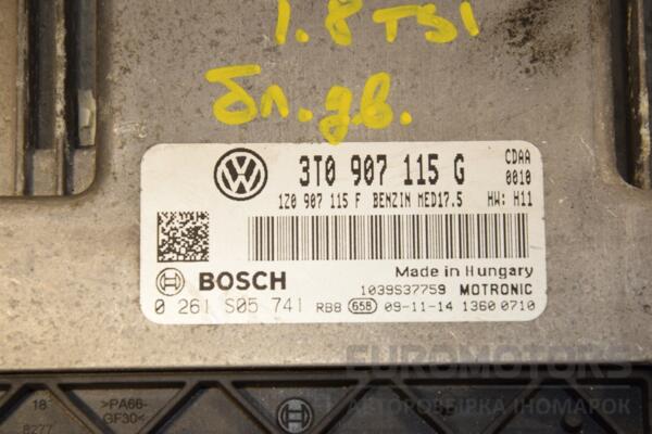 Блок керування двигуном Skoda Octavia 1.8tsi (A5) 2004-2013 3T0907115G 411996 - 2
