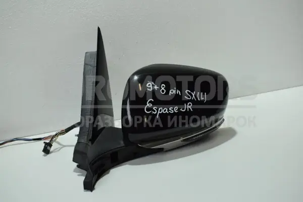 Ліве дзеркало 9+8 PIN Renault Espace 1.6 DCI (V) 2015-2019 963029729R it-14343 Дизель euromotors.com.ua