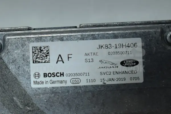 Фронтальная камера Jaguar XE 2.0 2015-2024 JK8319H406 it-14367 Дизель - 3