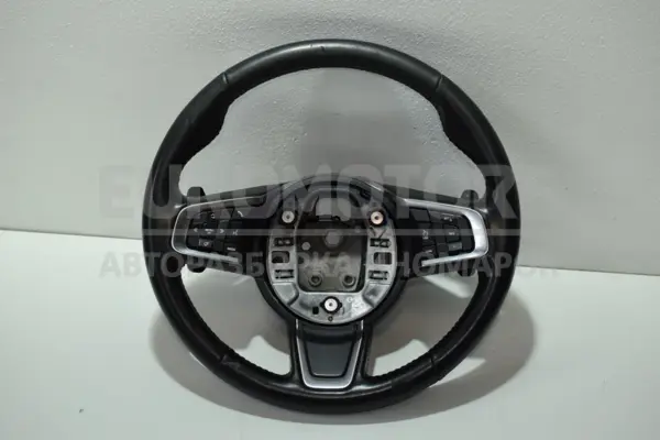 Кожаный руль Jaguar XE 2.0 2015-2024 JX73-3F563-FA8PVJ it-14386 Дизель euromotors.com.ua