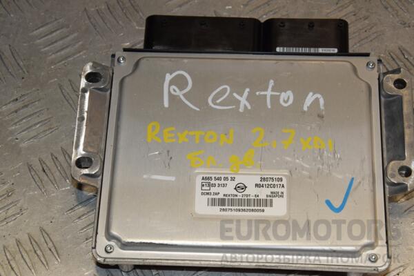 Блок управления двигателем SsangYong Rexton 2.7 Xdi 2006-2012 A6655400532 412006 euromotors.com.ua