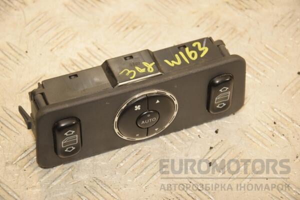 Блок управления печкой задний Mercedes M-Class (W163) 1997-2005 A1638200326 412073 euromotors.com.ua