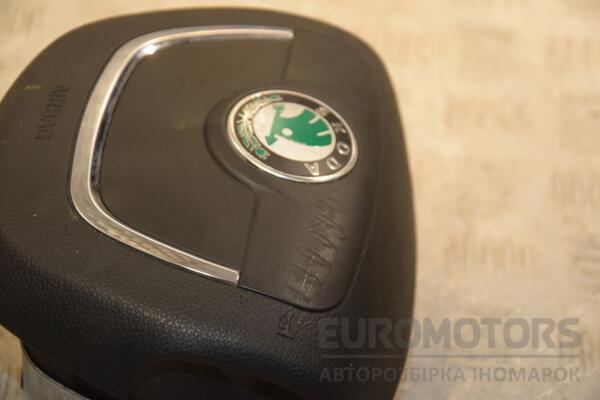 Подушка безопасности руль Airbag (дефект) Skoda Octavia (A5) 2004-2013 1Z0880201AK 412409 - 2