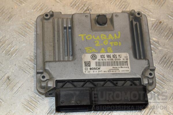 Блок управления двигателем VW Touran 2.0tdi 2003-2010 03G906021MJ 412444 euromotors.com.ua