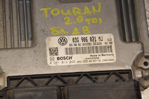 Блок керування двигуном VW Touran 2.0tdi 2003-2010 03G906021MJ 412444 - 2