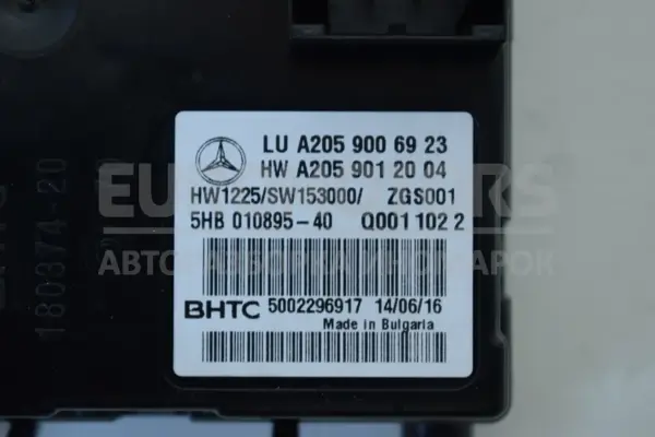 Блок управління клімат контролем Mercedes GLC-class 2.2 D (W253) 2015 A2059006923 it-14410 Дизель - 2