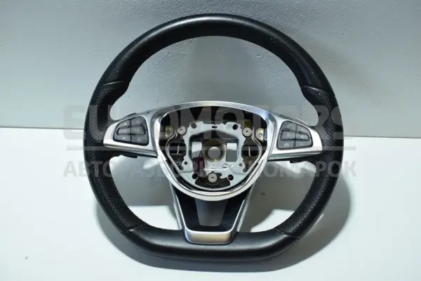 Шкіряне кермо Mercedes GLC-class 2.2 D (W253) 2015 A004603803 it-14425 Дизель euromotors.com.ua