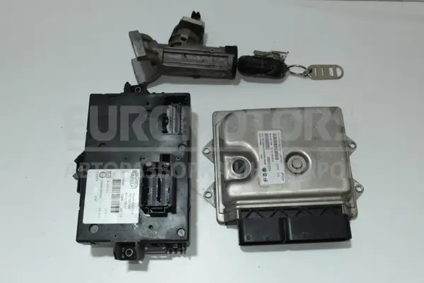Блок управления двигателем (полный комплект зажигания) Fiat Ducato 2.3 JTD 2006-2014 55253529 it-14527 euromotors.com.ua