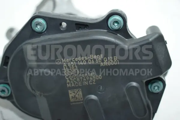 Клапан рециркуляції відпрацьованих газів Mercedes GLC-class 2.2 D (W253) 2015 A6511400660 it-14563 Дизель - 3