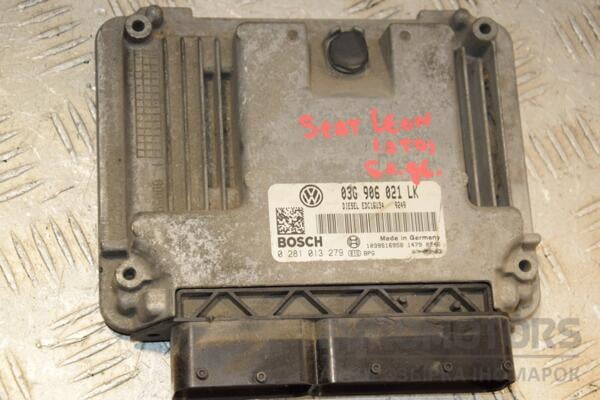 Блок управления двигателем Seat Leon 1.9tdi 2006-2013 03G906021LK 413960 euromotors.com.ua