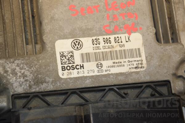 Блок управления двигателем Seat Leon 1.9tdi 2006-2013 03G906021LK 413960 - 2