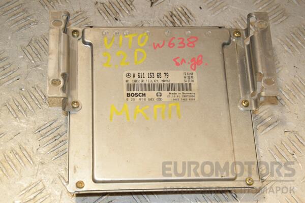Блок керування двигуном Mercedes Vito 2.2cdi (W638) 1996-2003 A6111536879 413962 euromotors.com.ua