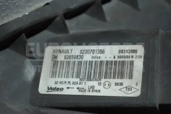 Правая фара 06- Renault Trafic M9R 2001-2014 8200701356 it-14717 Дизель - 3