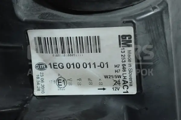 Левая фара Opel Astra (J) 2009-2015 1EG010011-01 it-14722 - 3