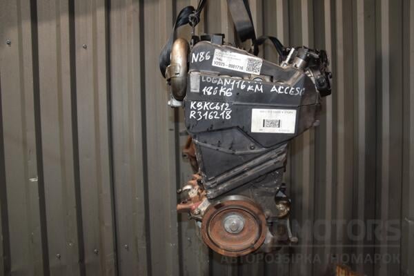Двигатель (топливная Bosch) Renault Logan 1.5dCi 2014 K9K 612 415179 euromotors.com.ua