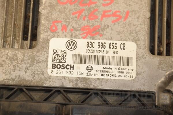 Блок керування двигуном VW Golf 1.6 16V FSI (V) 2003-2008 03C906056CB 415650 - 2