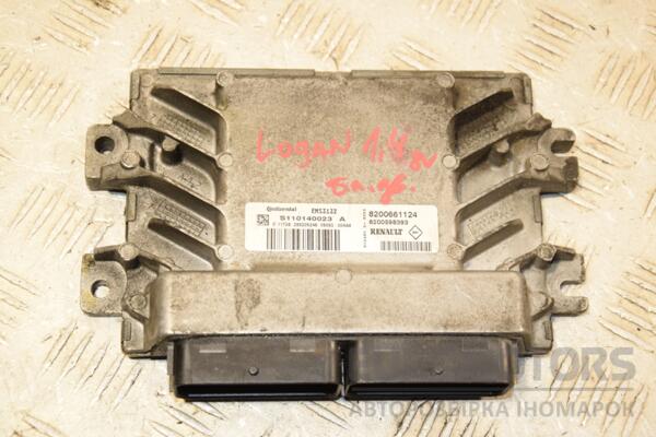 Блок управления двигателем Renault Logan 1.4 8V 2005-2014 8200661124 415676 euromotors.com.ua