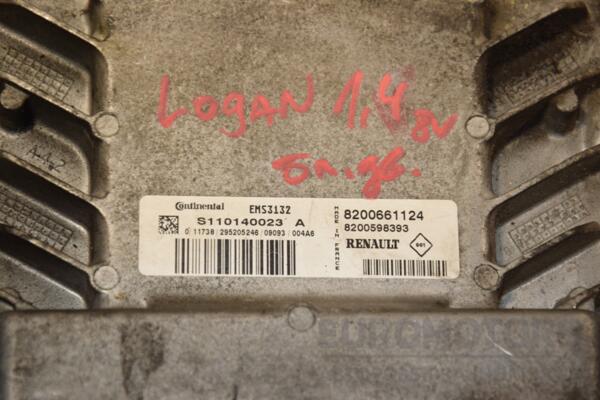 Блок управления двигателем Renault Logan 1.4 8V 2005-2014 8200661124 415676 - 2