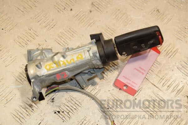 Замок зажигания в сборе ключ Skoda Octavia (A7) 2013-2020 1K0905851 415872 euromotors.com.ua