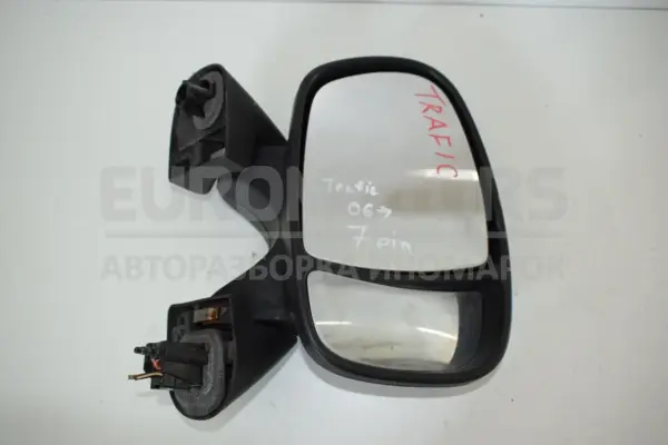 Правое зеркало 7 PIN Renault Trafic M9R 2001-2014 it-14815 Дизель euromotors.com.ua