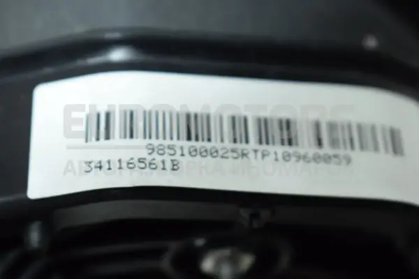 Подушка безопасности рулевого управления Renault Master 2.3dCi 2010 34116561B it-14878 Дизель - 3