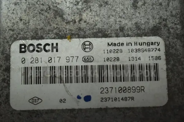Блока управления двигателем ( Комплет ) Renault Master 2.3dCi 2010 237100899R it-14879 Дизель - 4