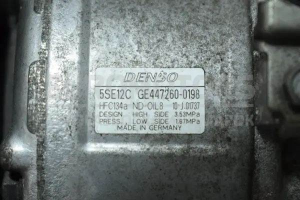 Компрессор кондиционера Toyota Corolla Verso 1.6 16V 2001-2004 447260-0198 it-14920 Бензин - 4
