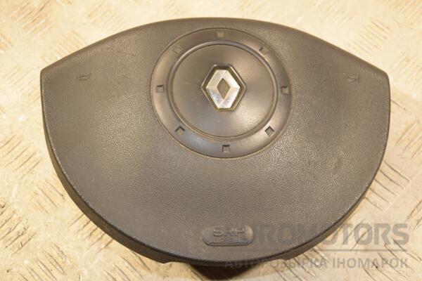 Подушка безопасности руль Airbag Renault Megane (II) 2003-2009 8200381849 417104 euromotors.com.ua
