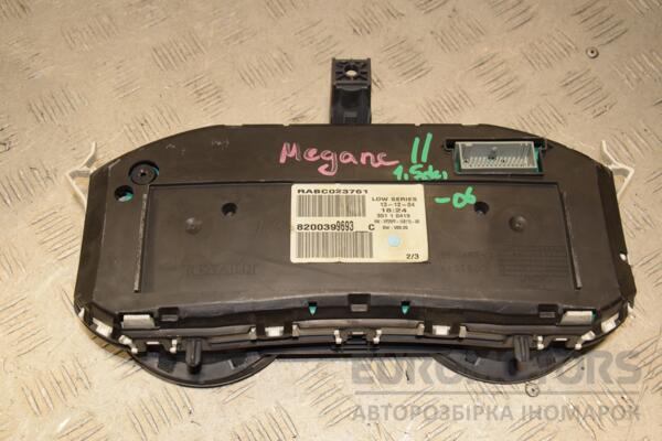 Панель приборов -06 Renault Megane 1.5dCi (II) 2003-2009 8200399693 417111 - 2