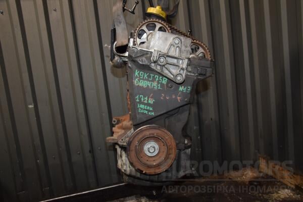 Двигатель (стартер сзади) Renault Clio 1.5dCi (III) 2005-2012 K9K 750 417631 euromotors.com.ua