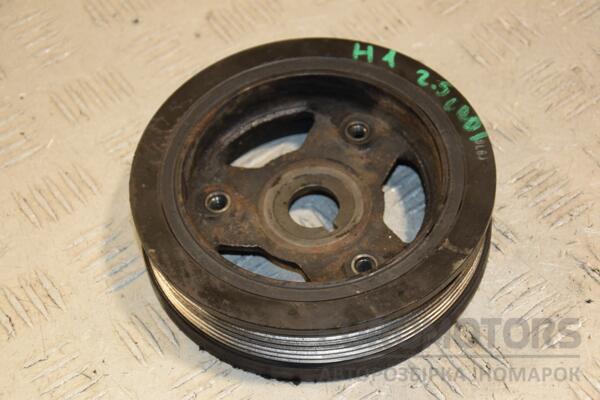 Шкив коленвала демпферный 7 ручейков Hyundai H1 2.5crdi 1997-2007 417859 euromotors.com.ua